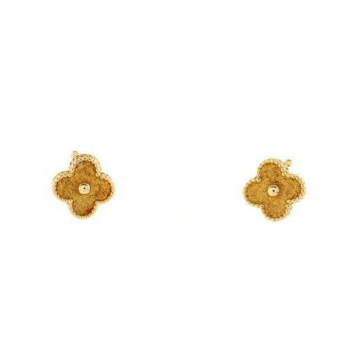Vintage Alhambra Earrings 18K Yellow Gold Vintage Alhambra Earrings 18K Yellow Gold