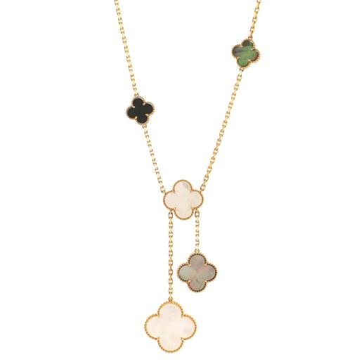 Van Cleef & Arpels Magic Alhambra Necklace with 6 Motifs - Kate