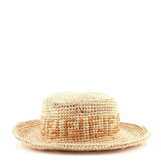  Fendi FF Panama Bucket Hat
