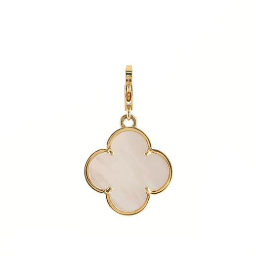 Magic Alhambra Pendant Charm Pendant & Charms 18K Yellow Gold and Mother of Pearl 
