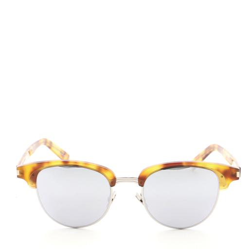 Saint Laurent Slim Wayfarer Tortoise Sunglasses