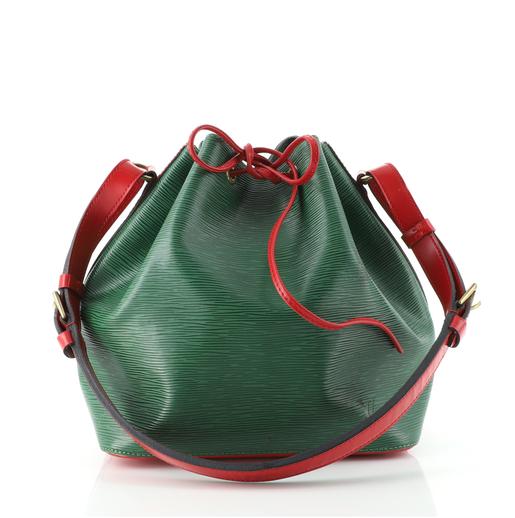 Bicolor Petit Noé Handbag Epi Leather