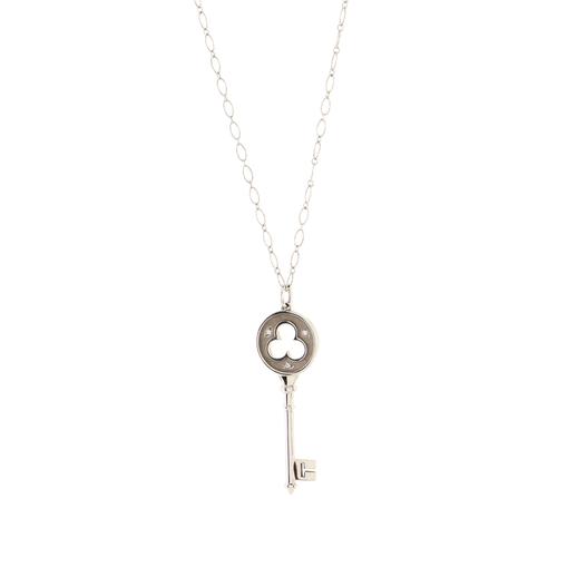 Clover Key Pendant Necklace