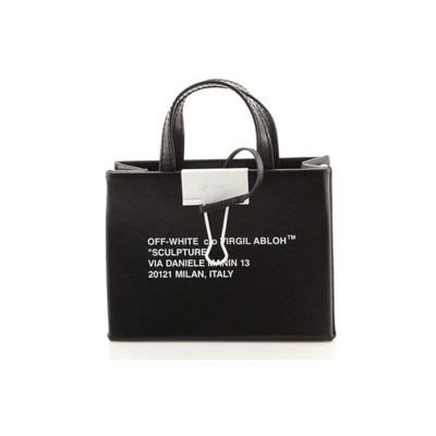 Off-White slogan-print Tote Bag - Black