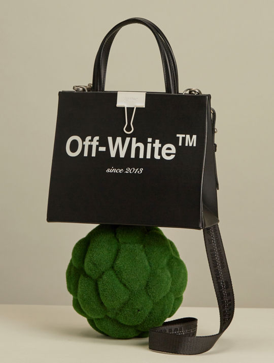 off white box bag