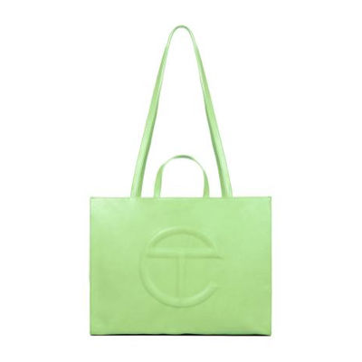 The Telfar Shopping Bag in lime
