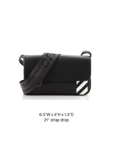 Off-White Flap Crossbody Bag