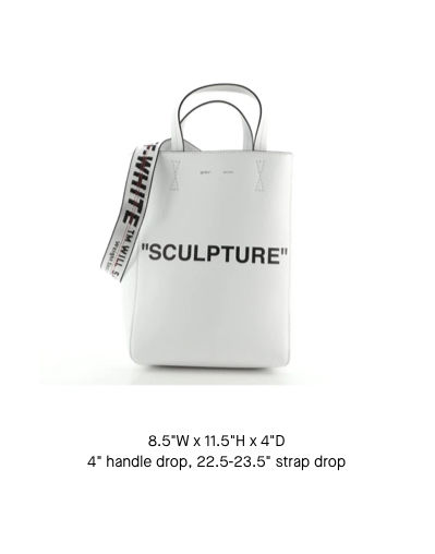 Ikea x Off White Virgil Abloh Markerad Sculpture Medium Bag IN HAND / NEW