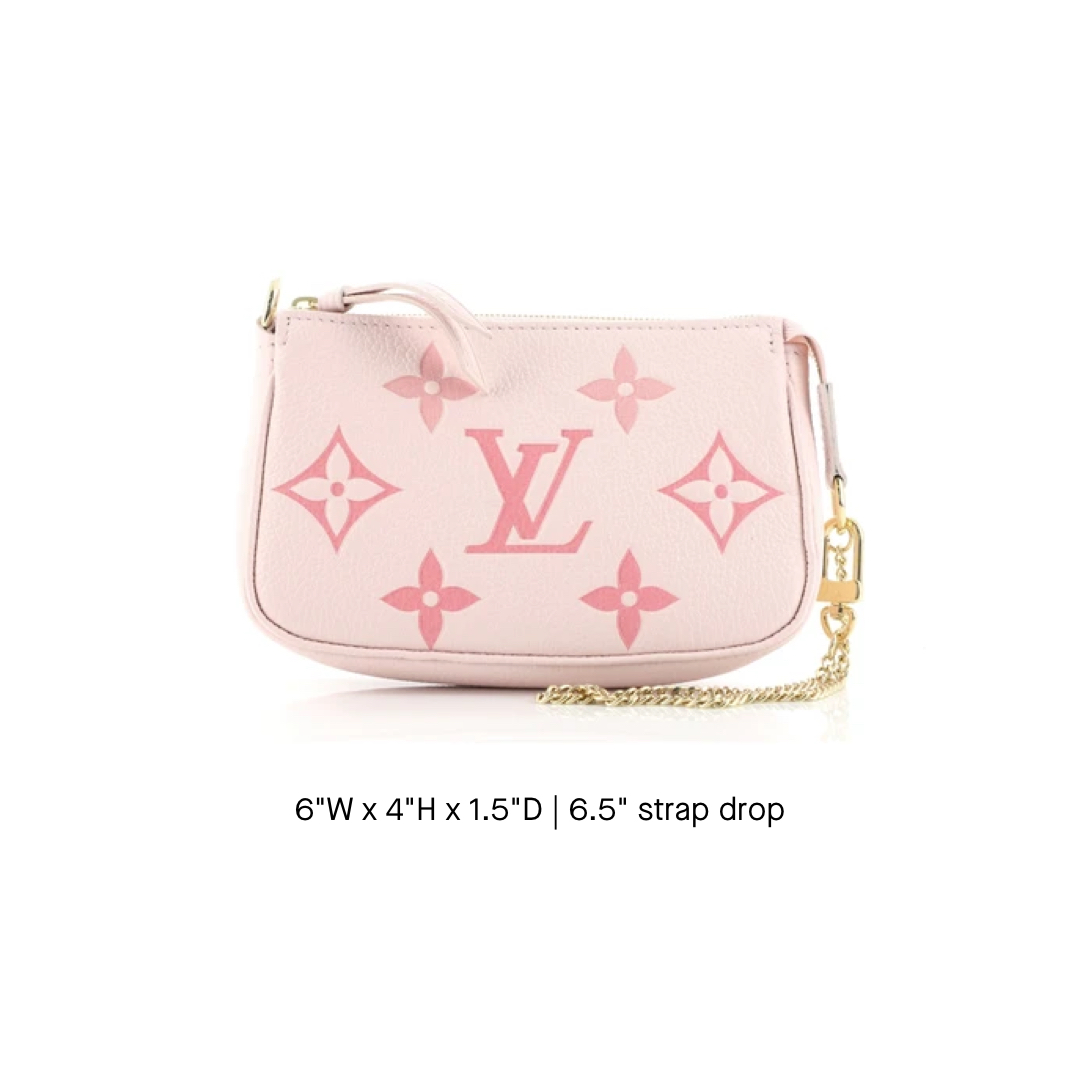 Louis Vuitton LV by The Pool Capucines Mini, Pink, One Size