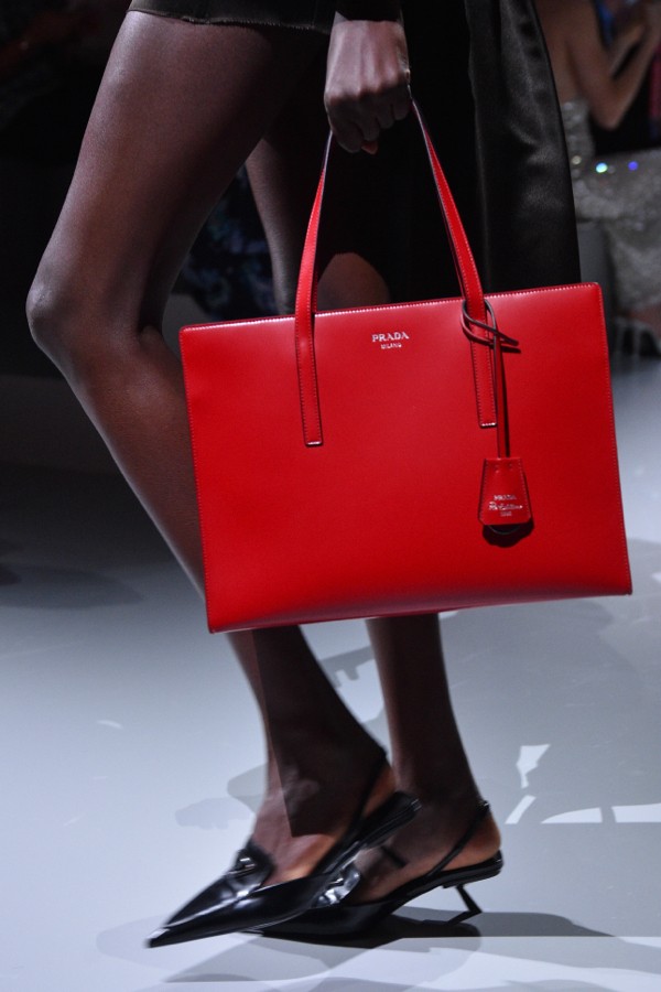 Prada Handbags Go Red For Spring/Summer 2022 - The Vault