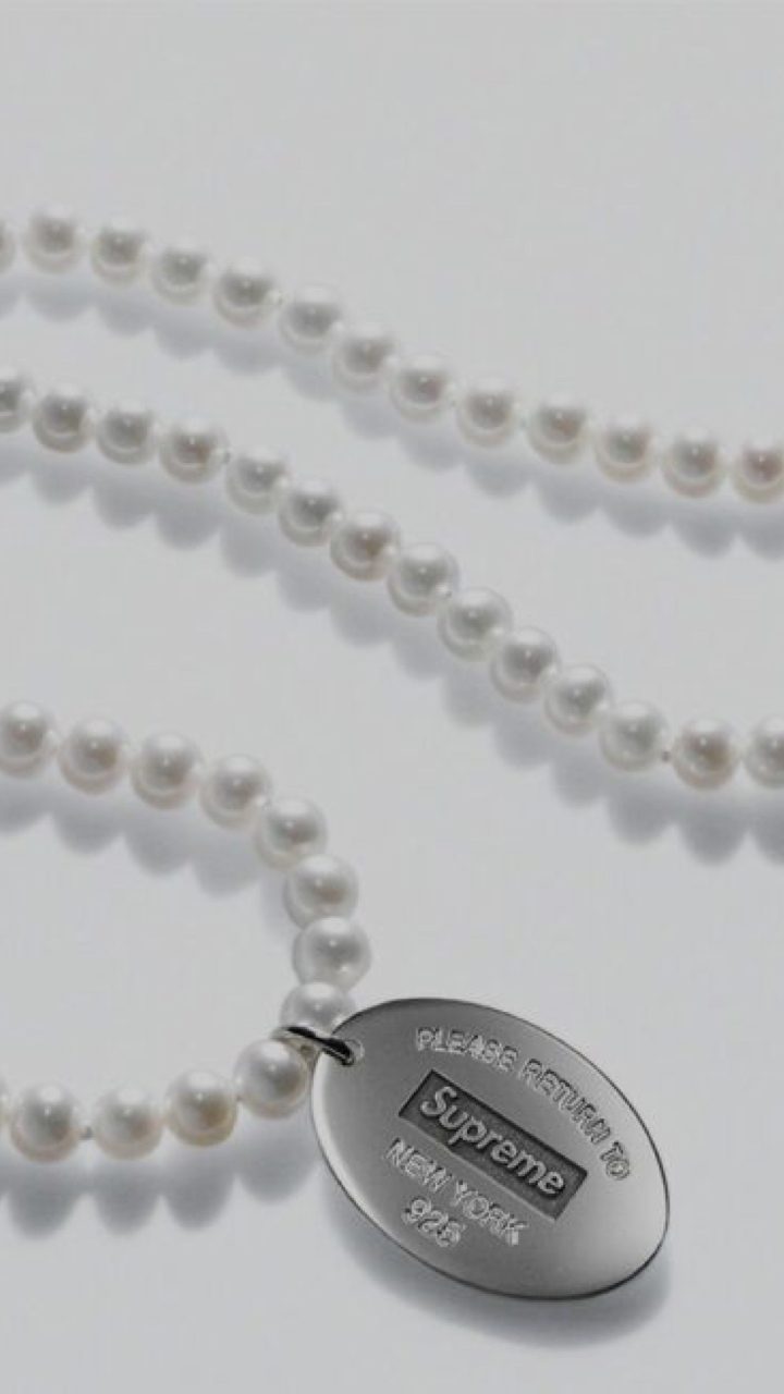 Supreme x Tiffany Pearl Necklace シュプリーム