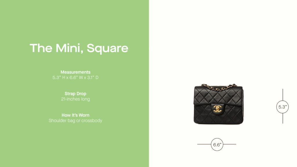The Size Guide: Chanel Classic Flap Chanel Classic Flap Size Guide - Find  Your Perfect Fit