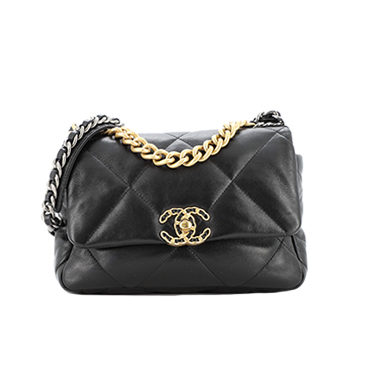 Chanel medium flap blue - Gem