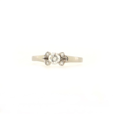 Cartier Ballerine Ring Platinum with RBC Diamond