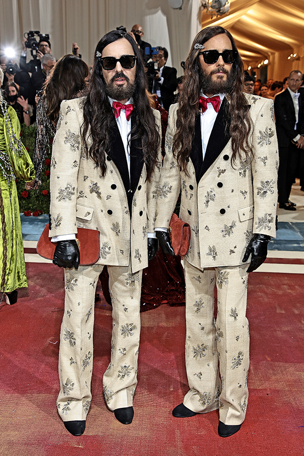 Jared Leto Alessandro Michele Met Gala 2022