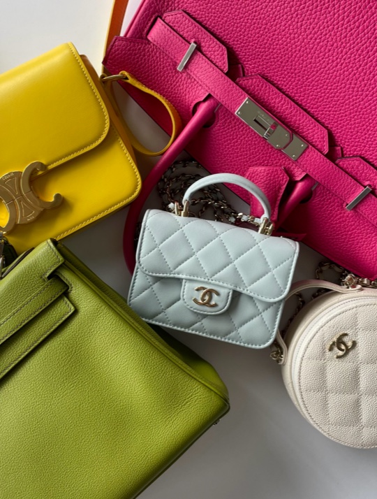 Celine Triomph Yellow Hermes Kelly Chanel