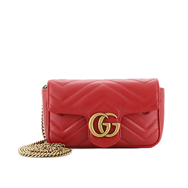 Gucci GG Marmont Flap Bag Matelasse Leather