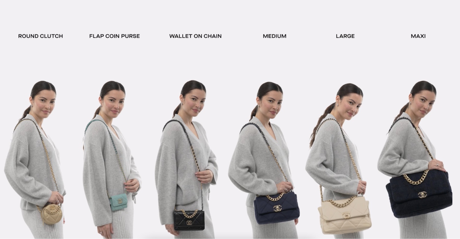 The Size Guide: Chanel Classic Flap Chanel Classic Flap Size Guide - Find  Your Perfect Fit