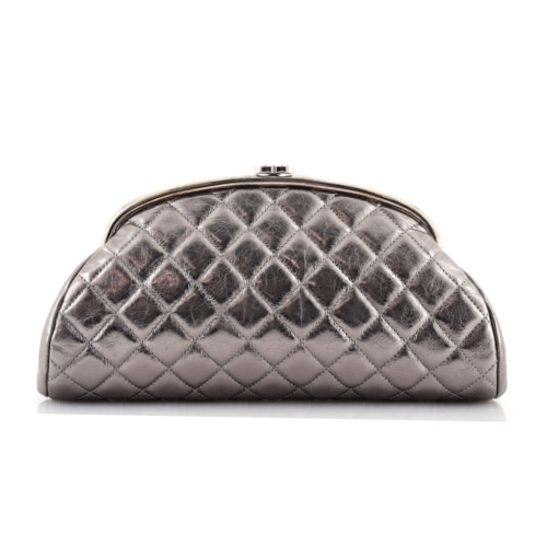 Chanel Timeless Clutch Quilted Aged Calfskin