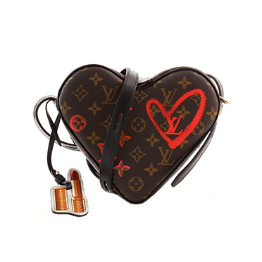 Louis Vuitton 2021 Limited Edition Heart Bag