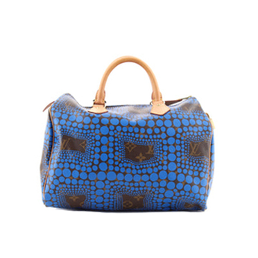 Louis Vuitton 2012 Yayoi Kusama Collaboration Collection Speedy Duffle 30  Red