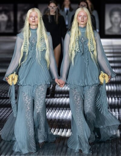 All the Bags, Shoes — and Twins! — at Gucci Spring/Summer 2023