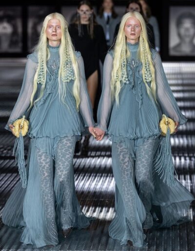All the Bags, Shoes — and Twins! — at Gucci Spring/Summer 2023