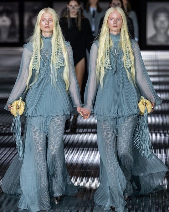 All the Bags, Shoes — and Twins! — at Gucci Spring/Summer 2023