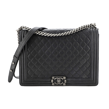 chanel so black caviar bag