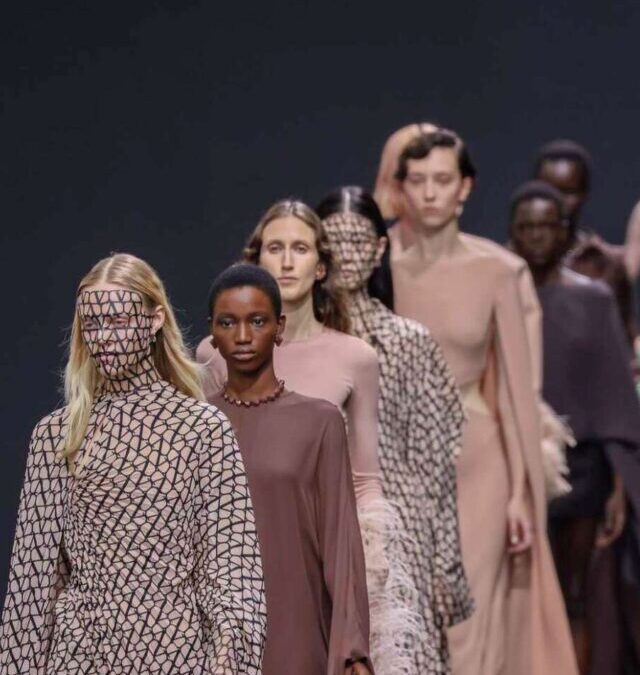 “Unboxing Valentino” at Paris Fashion Week Spring/Summer 2023