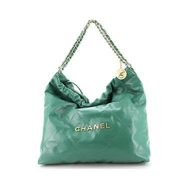 Chanel Mini Emerald Green 18S