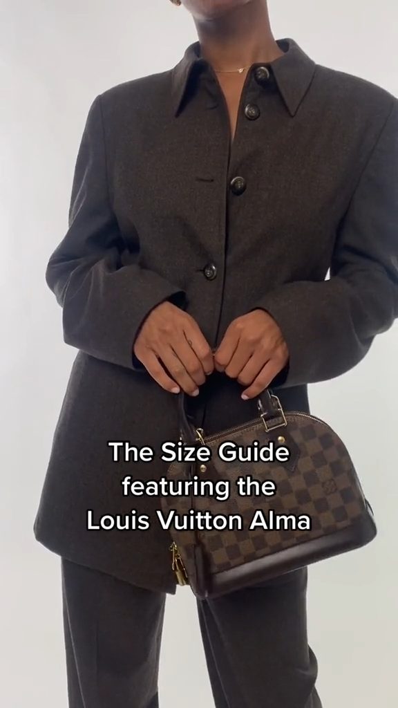 The Size Guide: Louis Vuitton Alma - The Vault