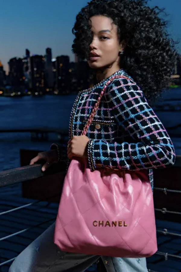 Learn All About One of This Season's Hottest Bags: The Chanel 22 - The Vault