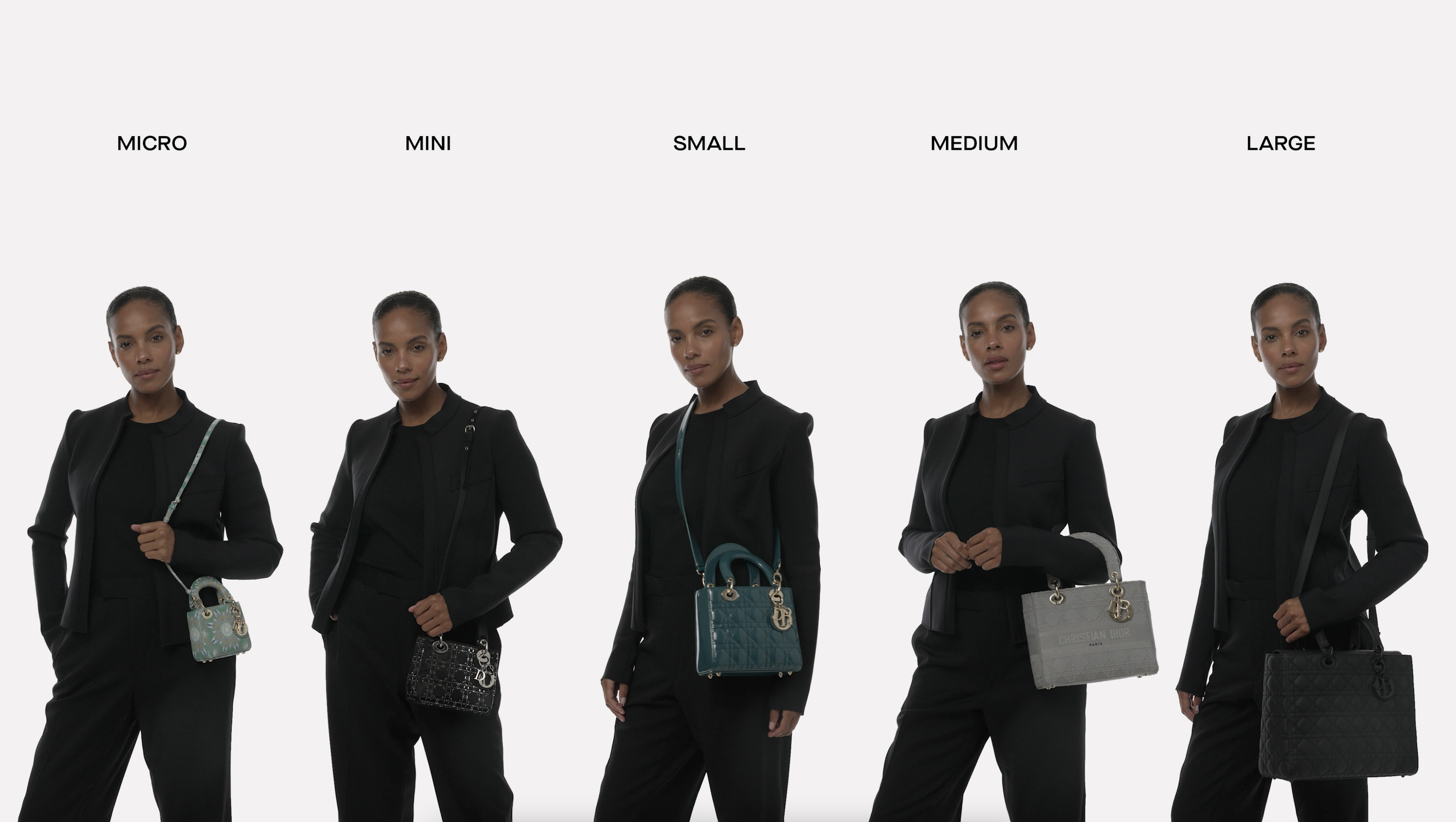 Comparing The Lady Dior Designer Handbag Sizes, Designs And Styles *WHICH  ONE SHOULD YOU GET? 