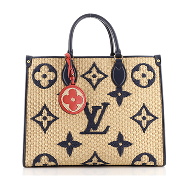 Louis Vuitton Flower Zipped mm Monogram Canvas Tote Bag Noir