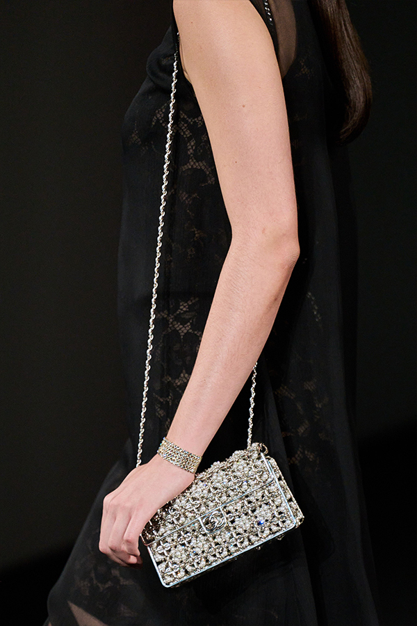 Chanel Spring 2023 RTW Silver Handbag
