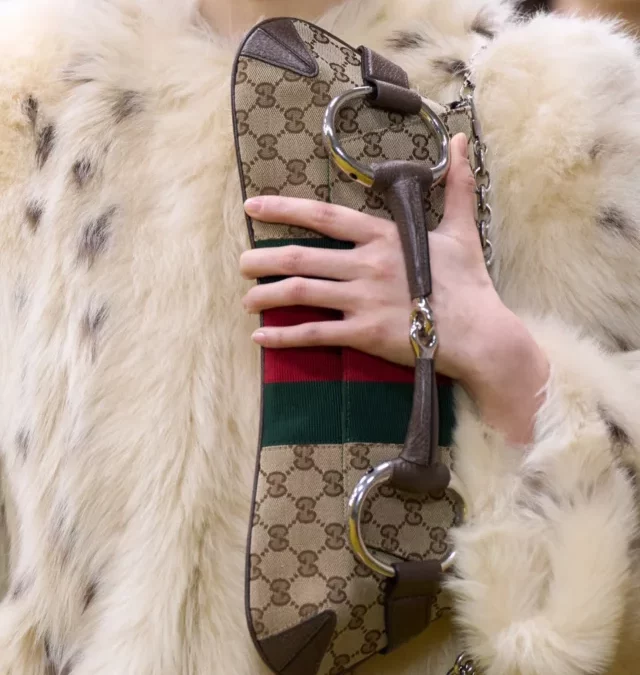 Gucci Horsebit Chain Clutch