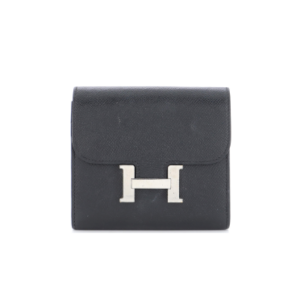 Product image of an Hermès Constance Compact Passant Wallet Epsom 