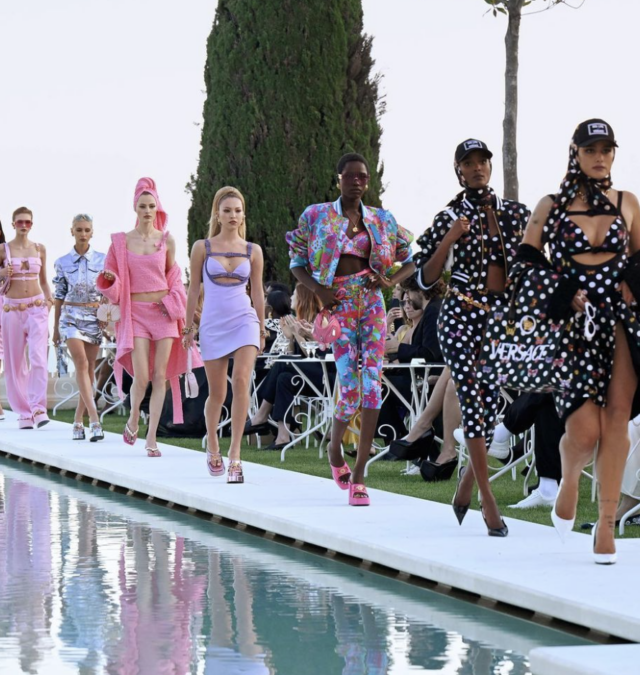 See Donatella Versace’s and Dua Lipa’s “La Vacanza” Collaboration