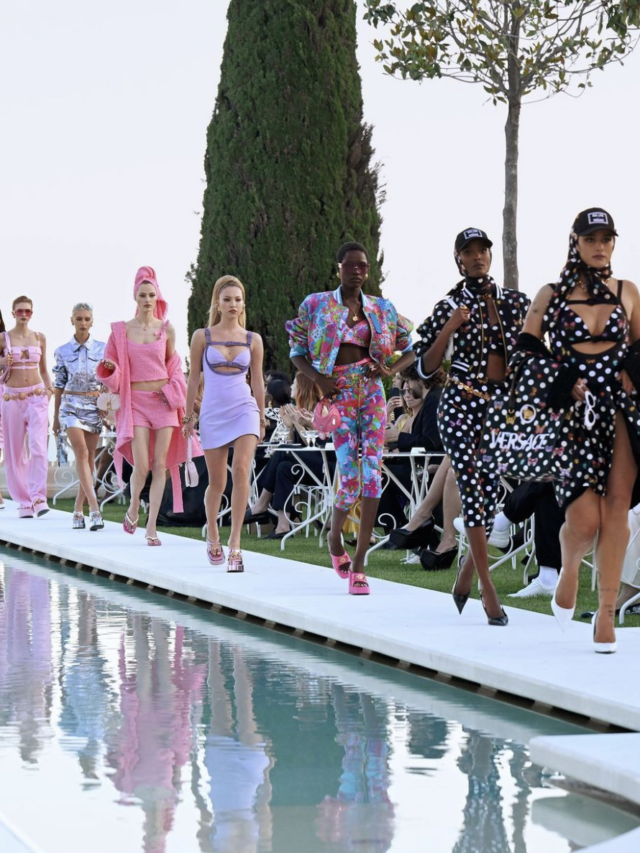 See Donatella Versace’s and Dua Lipa’s “La Vacanza” Collaboration