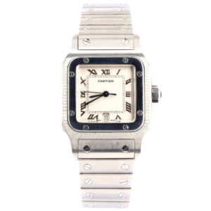 Product image of a Cartier Santos de Cartier Galbee Quartz Watch Stainless Steel 29 