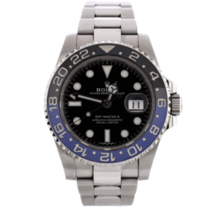 Product image of a Rolex Oyster Perpetual Date GMT-Master II Batman Automatic Watch Stainless Steel and Cerachrom 40 