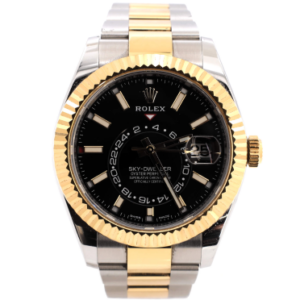 Product image of a Rolex Sky-Dweller Oyster Perpetual Chronometer Automatic Watch Stainless Steel and Yellow Gold 42 