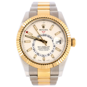 Product image of a Rolex Sky-Dweller Oyster Perpetual Chronometer Automatic Watch Stainless Steel and Yellow Gold 42 