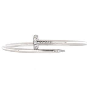 Product image of a Cartier Juste un Clou Bracelet 18K White Gold with Diamonds Classic 