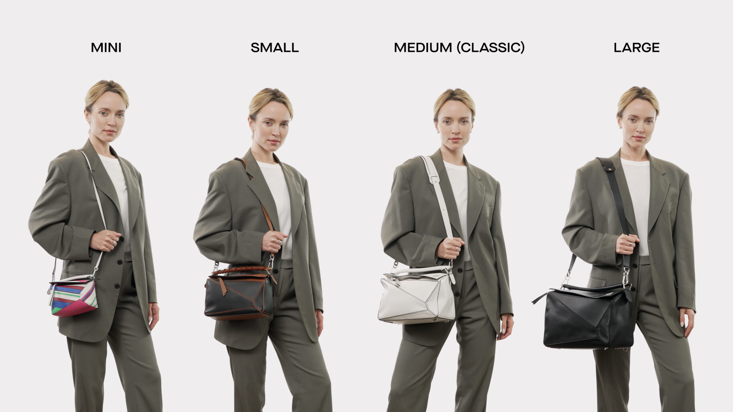 A Loewe Puzzle Bag Size Guide - Academy by FASHIONPHILE