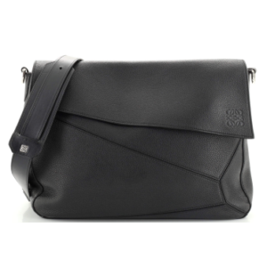 Product image of a black Loewe Puzzle Messenger Bag Leather Medium