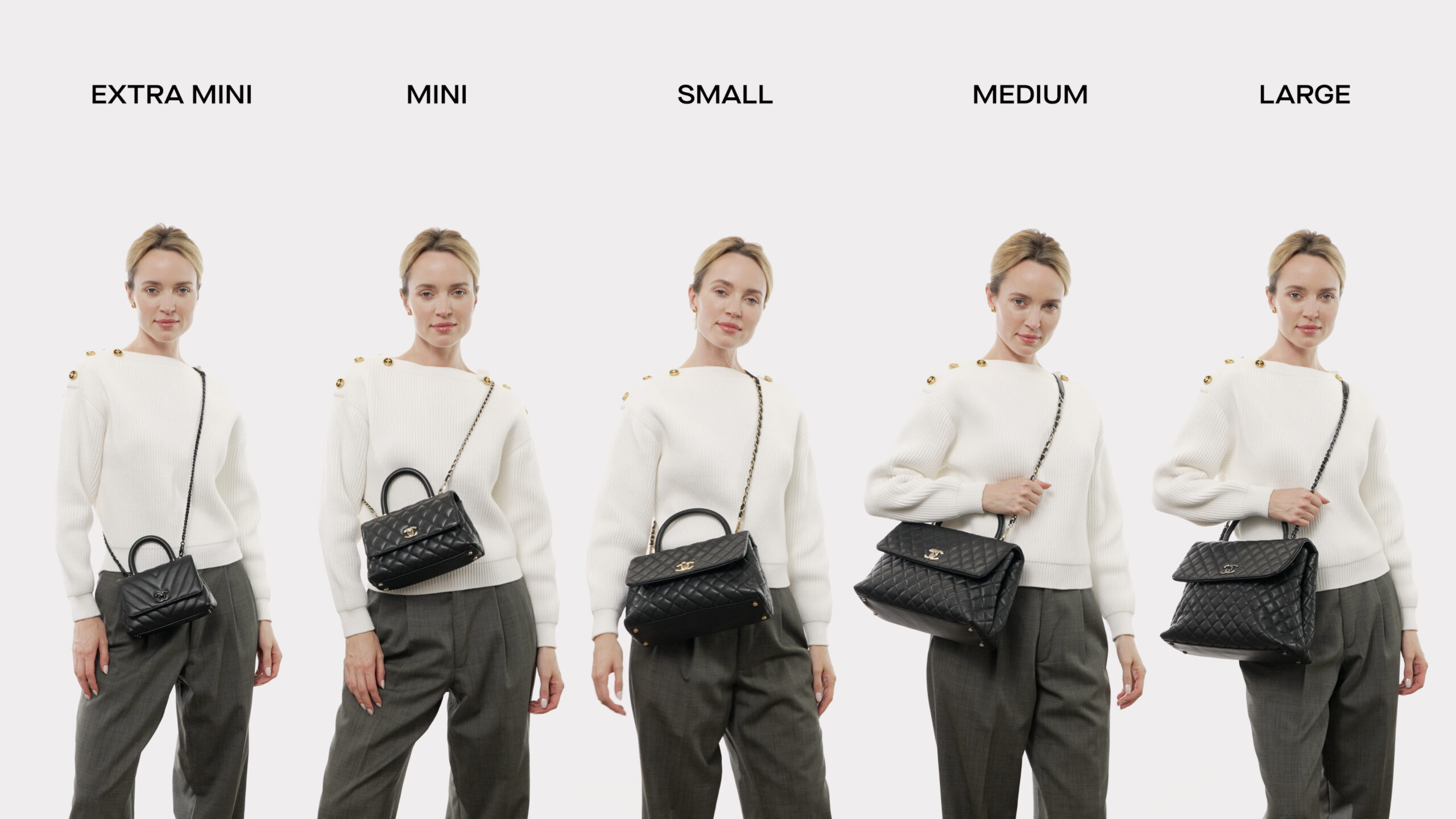 Size Guide: The Chanel Coco Top Handle - The Vault