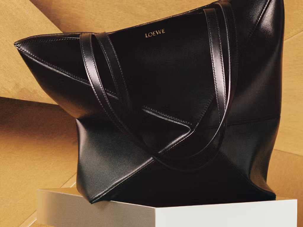 Introducing Loewe's Puzzle Fold Tote - The Vault