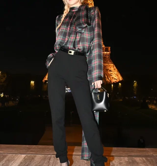 The Best Celebrity Looks At Saint Laurent Spring 2024
